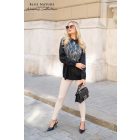 BLUE NATURE Nilla felső (fekete mintás)