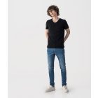 RETRO JEANS Royal V póló (fekete)