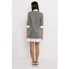 AMNESIA 2617-2053 Vezin tunika (szürke/ekrü)