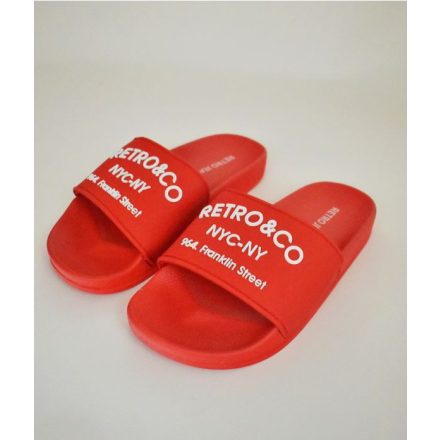 RETRO JEANS Anise  papucs (piros)