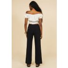 AMNESIA 2517-6051 Lucilla nadrág (fekete)