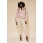 AMNESIA 2517-3003 Ladin kabát (púder)