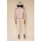 AMNESIA 2517-3003 Ladin kabát (púder)