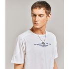 RETRO JEANS FLINDERS férfi póló (fehér)