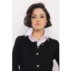 AMNESIA 2527-2038 Luca kardigán (fekete)