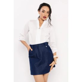 AMNESIA 2527-2001 Rapa blúz (fehér)