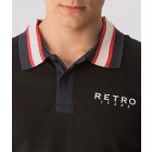 RETRO JEANS Pavo póló (fekete)