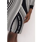 AMNESIA 2527-4015 Monsa ruha (fekete/fehér)