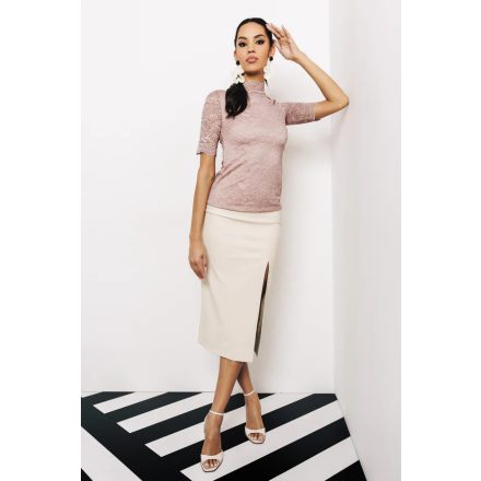 AMNESIA 2617-2015 Berka csipke felső (púder)