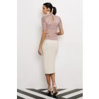 AMNESIA 2617-2015 Berka csipke felső (púder)