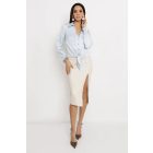 AMNESIA 2617-2051 Raffi blúz (világoskék)