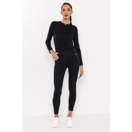 AMNESIA 2527-6015 Vica viszkóz leggings (fekete)