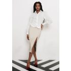 AMNESIA 2617-2009 Nappa blúz  (fehér)