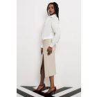 AMNESIA 2617-2009 Nappa blúz  (fehér)