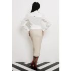 AMNESIA 2617-2009 Nappa blúz  (fehér)