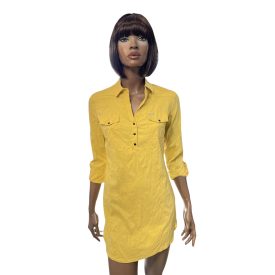 BLUE NATURE 3 patentos ingtunika (okkersárga)