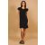 AMNESIA 26517-4053 Vesta ruha (fekete)