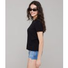 RETRO JEANS Augusta tunic póló (fekete)