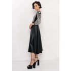 AMNESIA 2527-2039 Balan felső (fekete/fehér)