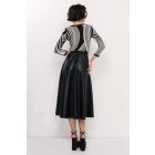 AMNESIA 2527-2039 Balan felső (fekete/fehér)