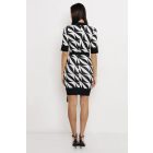 AMNESIA 2617-4006 Petta ruha (fekete mintás)