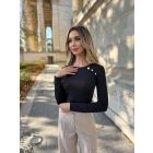 BLUE NATURE Alison felső (fekete)