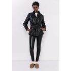 AMNESIA 2527-3020 Lizel kabát (fekete)