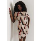 AMNESIA 2617-4015 Deli ruha (bézs betűs)