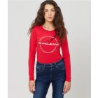 RETRO JEANS 21w062-r18c060 Karri longsleeve póló (piros)