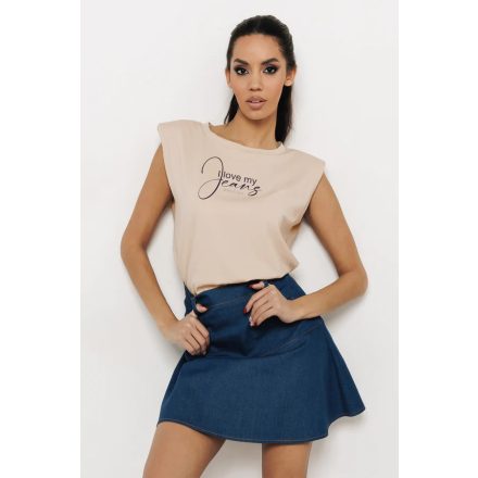 AMNESIA 2617-2054 Uxin felső (bézs)