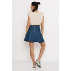 AMNESIA 2617-2054 Uxin felső (bézs)