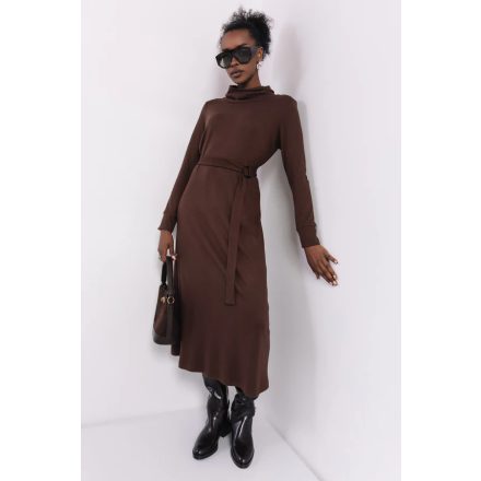 AMNESIA 2527-4023 Enka ruha (csokoládé)