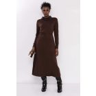 AMNESIA 2527-4023 Enka ruha (csokoládé)