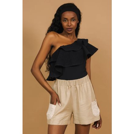 AMNESIA 2517-6040 Kendy short (bézs)