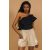 AMNESIA 2517-6040 Kendy short (bézs)