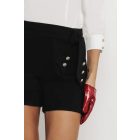 AMNESIA 2617-6004 Tamka short (fekete)