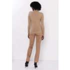 AMNESIA 2523-1003 Bodza pulóver (camel)