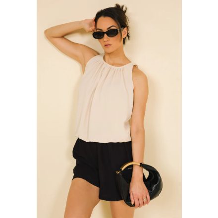 AMNESIA 2517-2179 Edina top (bézs)