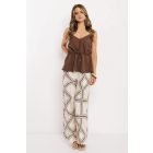 AMNESIA 2617-2176 Tiria top (dohány)