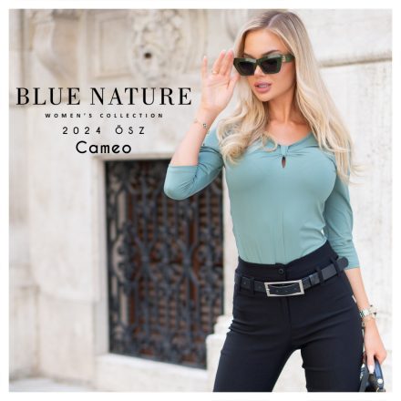 BLUE NATURE Cameo felső (zöld)