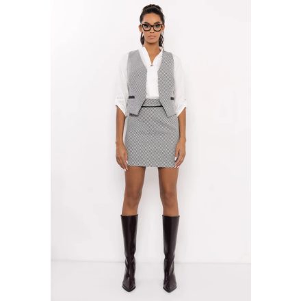 AMNESIA 2527-3010 Hins mellény (fekete/szürke)