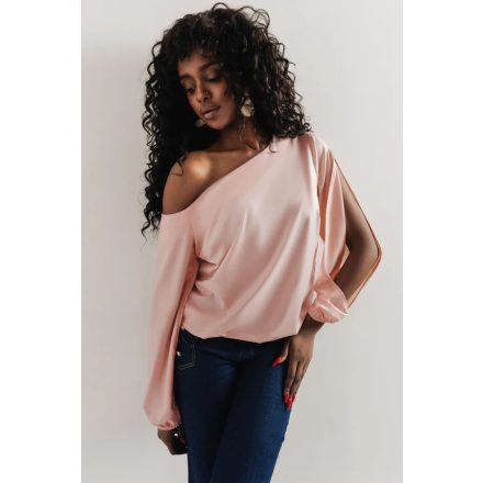 AMNESIA 2617-2058 Marcella blúz (púder)