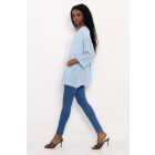 AMNESIA 2616-1002 Valere kötött kardigán (babakék)