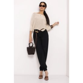 AMNESIA 2616-1001 Certo vékony pulcsi (bézs)