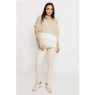 AMNESIA 2617-2047 Amaruna tunika (homok/ekrü/vaj/alma)