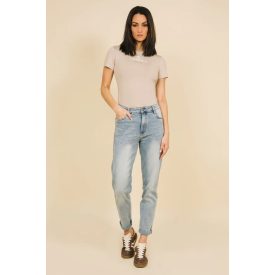 AMNESIA 2513-6001 Mom fit farmer (kék)