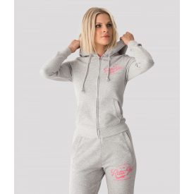 RETRO JEANS Luca Zip Out pulóver (szürke)