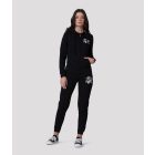 RETRO JEANS Anna zip out pulóver (fekete)