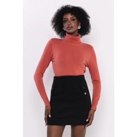 AMNESIA 2523-1003 Bodza pulóver (tégla)