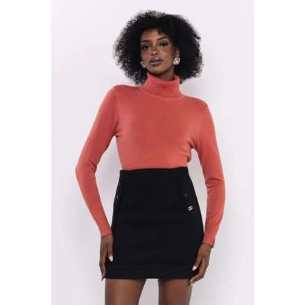 AMNESIA 2523-1003 Bodza pulóver (tégla)